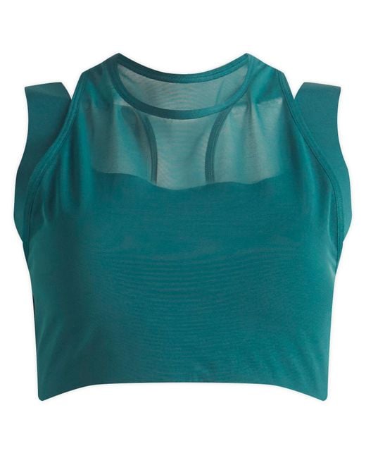 The North Face Green Refina Double Layered Bra Top