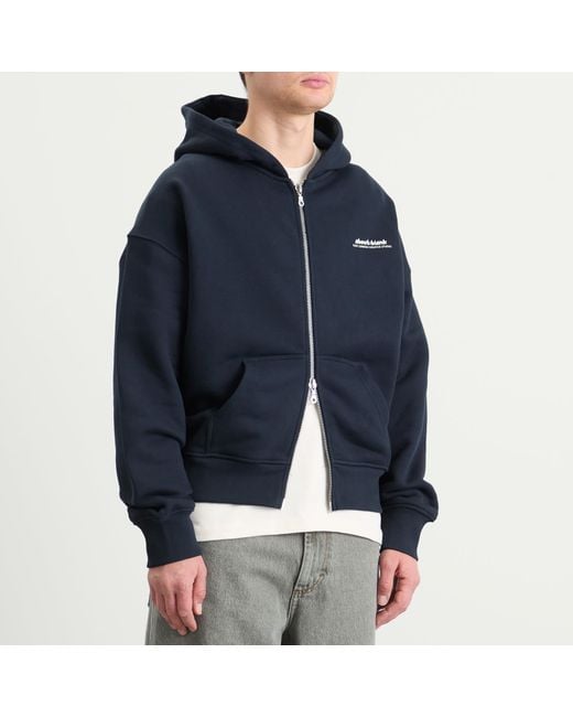 About Blank Blue Presented By End. Zev Zip Hoodie for men