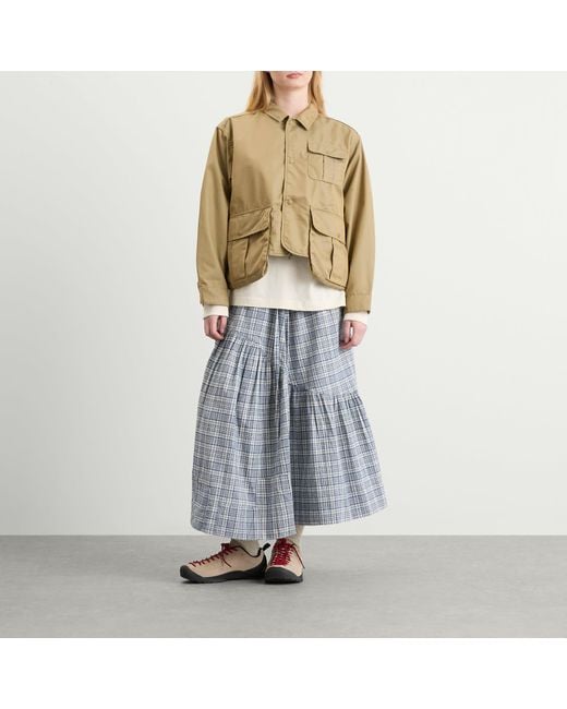 STORY mfg. Blue Hand Orbit Skirt