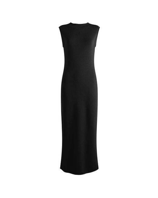 Nike Black Wool Classics Knit Dress