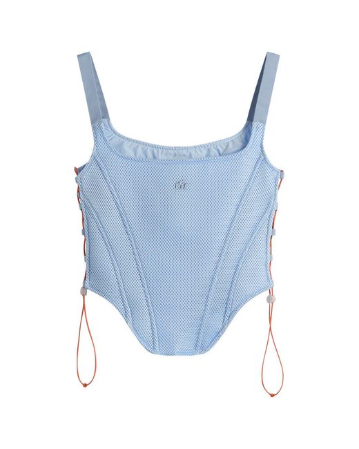 Adidas Blue X Miaou Corset Top