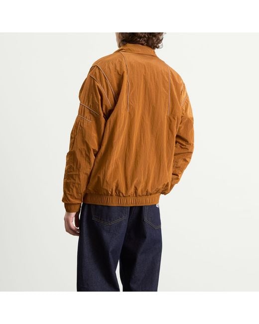 Adidas Brown Eqt Track Top for men