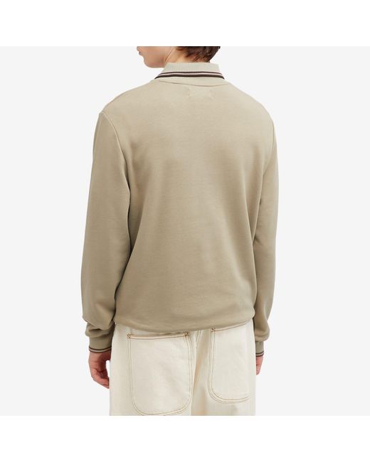 Fred Perry Natural Crew Sweat for men