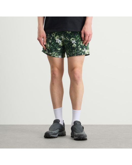 Nike Green Acg All Over Print Short for men
