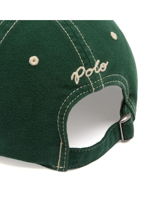 Polo Ralph Lauren Green Authentic P Baseball Cap for men