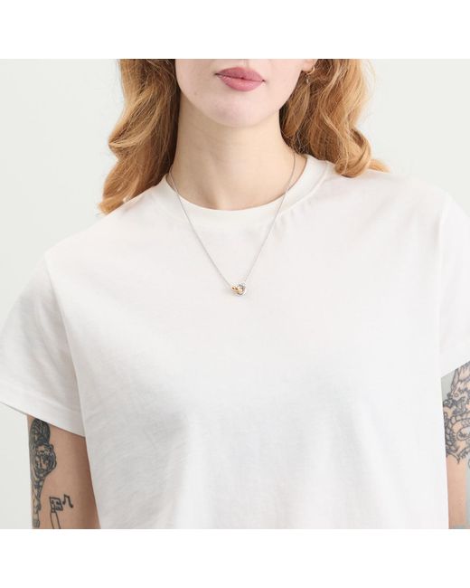 Tom Wood Metallic 20.5" Sphere Double Pendant Necklace
