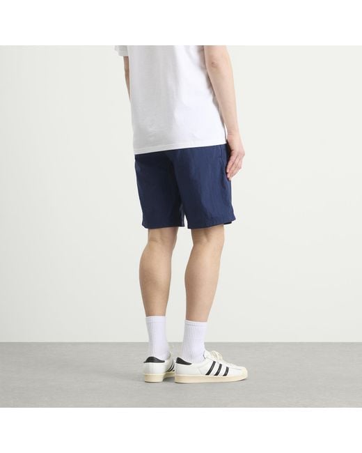 Adidas Blue Three Bar Logo Short for men