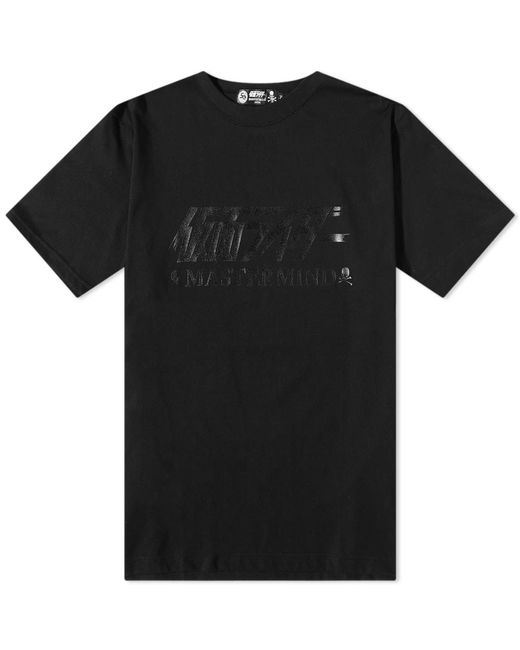 Mastermind Japan Cotton X Kamen Rider 50th Anniversary T-shirt in Black ...