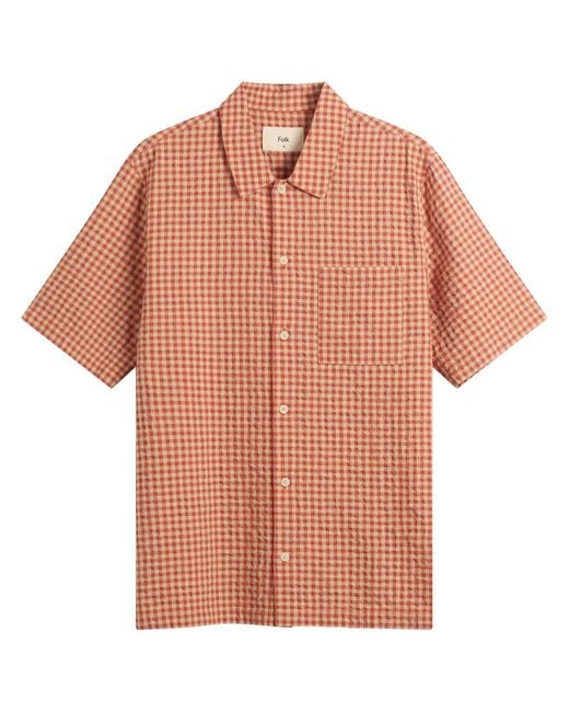 Folk Pink Gabe Shirt for men