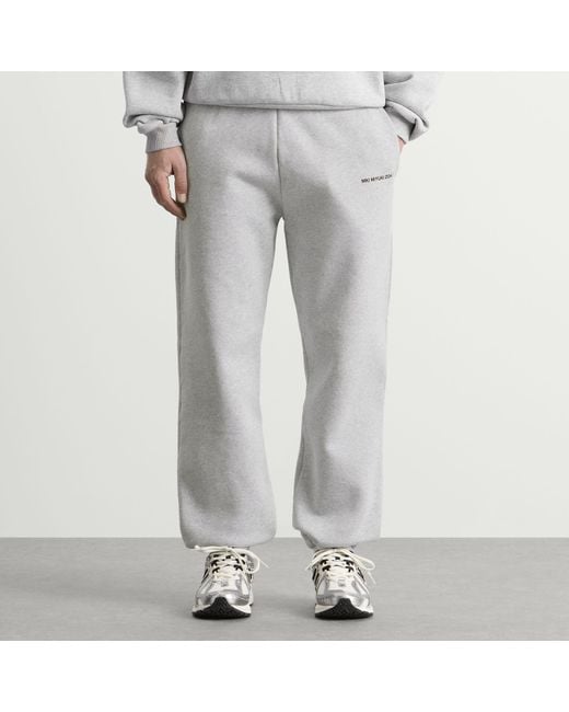 MKI Miyuki-Zoku Gray Uniform Joggers for men