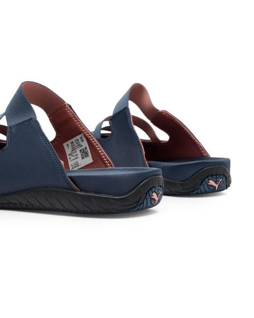 PUMA Blue Speedcat Satin Mule Sneaker