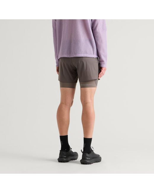 Satisfy Gray Rippy Cordura 8" Shorts for men