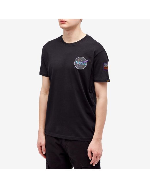 Men Space for | Black T-shirt in Shuttle Industries Alpha Lyst
