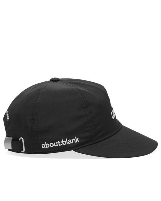 About Blank Black End. X Cap for men
