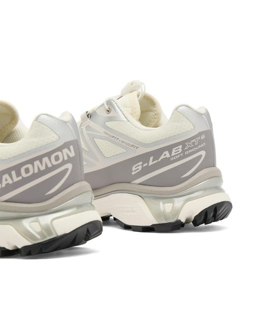 Salomon White Xt-6 Sneaker