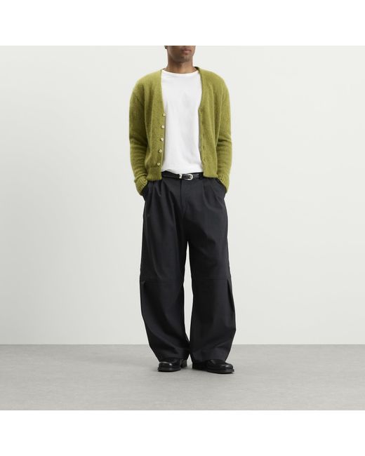 Second/Layer Green Second Layer Chevy Cardigan for men