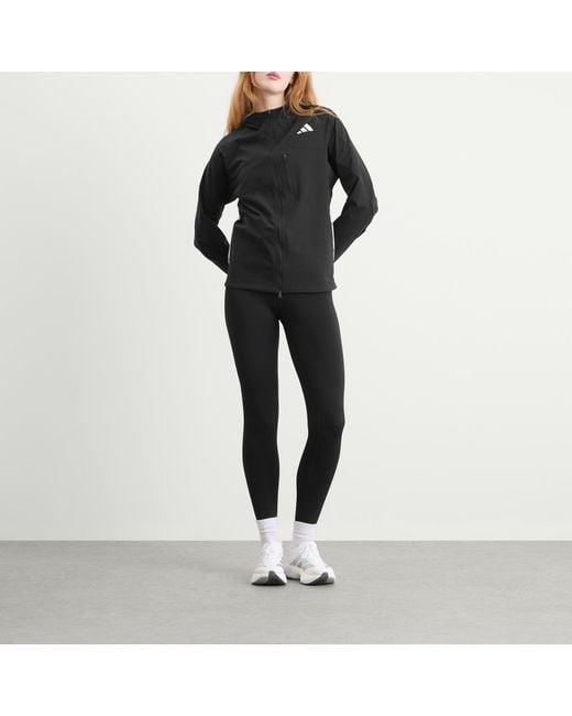 Adidas Originals Black Adidas Adizero Running Jacket