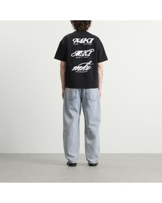 MKI Miyuki-Zoku Black Stack T-Shirt for men