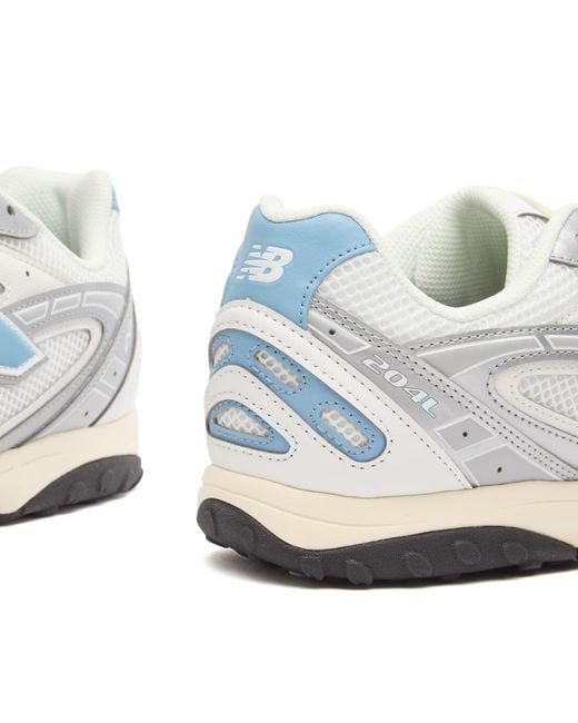 New Balance White 204L Mesh Sneaker