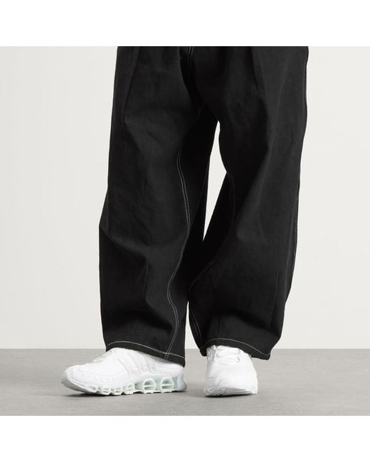 Adidas White Megaride Sneaker
