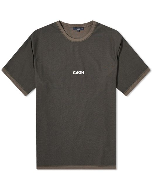 Comme des Garçons Gray Cdgh Double Faced T-Shirt for men