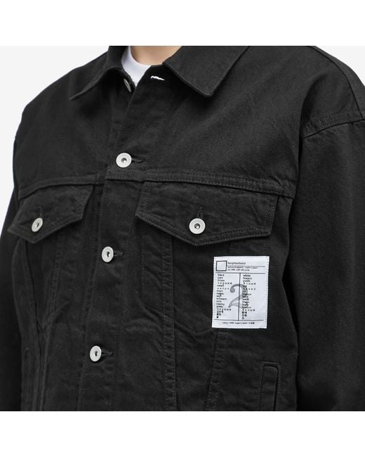 Neighborhood Black Type-4 Jacket for men
