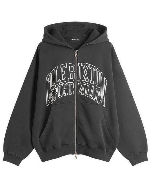 Cole Buxton Men's Black Sportswear Arc Hoodie