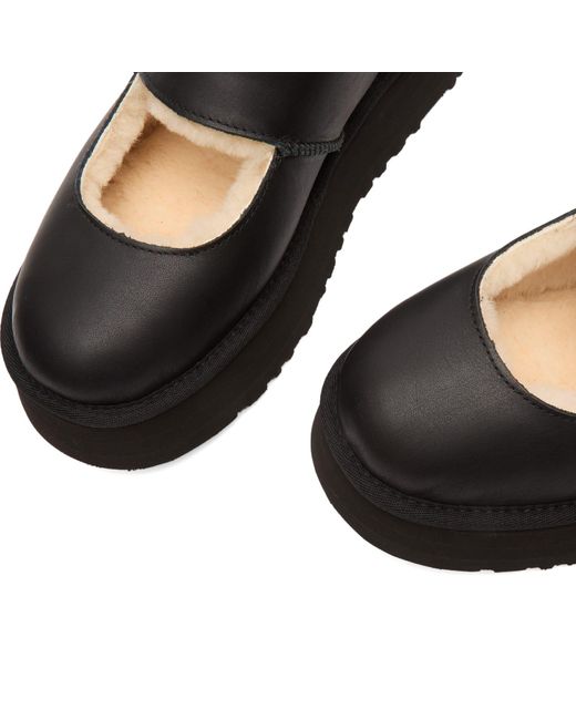 Ugg Black Bea Mary Jane Shoe