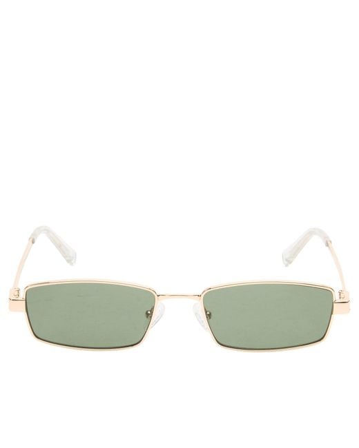 Le Specs Green Bizarro Sunglasses