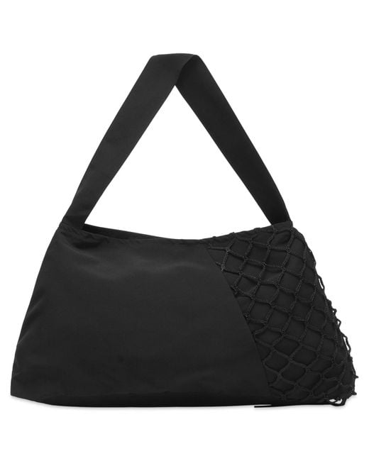 Deiji Studios Black Net Contrast Bag