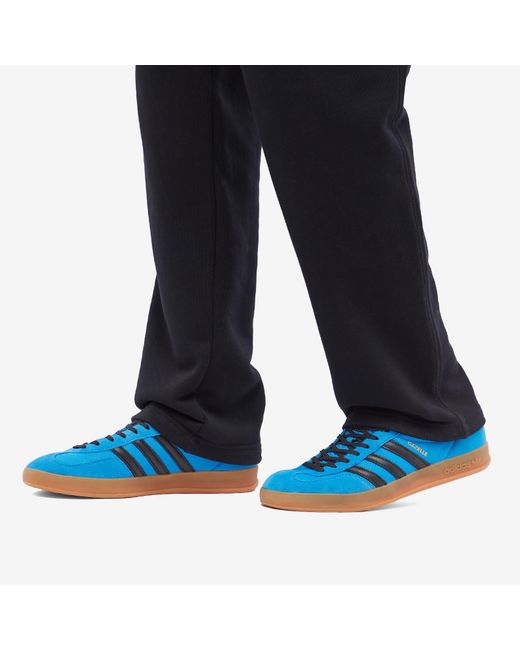 Adidas Blue Gazelle Indoor Sneakers for men