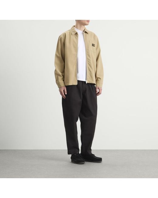 Stan Ray Natural Cord Zip Shirt for men