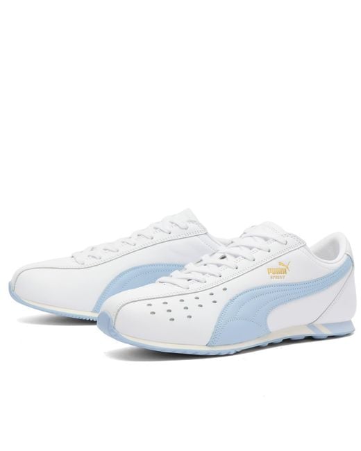 PUMA White Sprint Sneaker for men