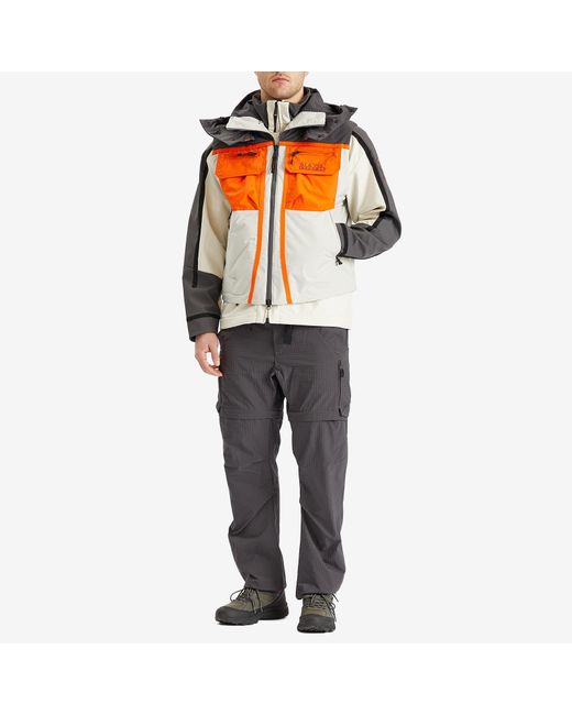 Napapijri Gray Modular Utility Jacket for men