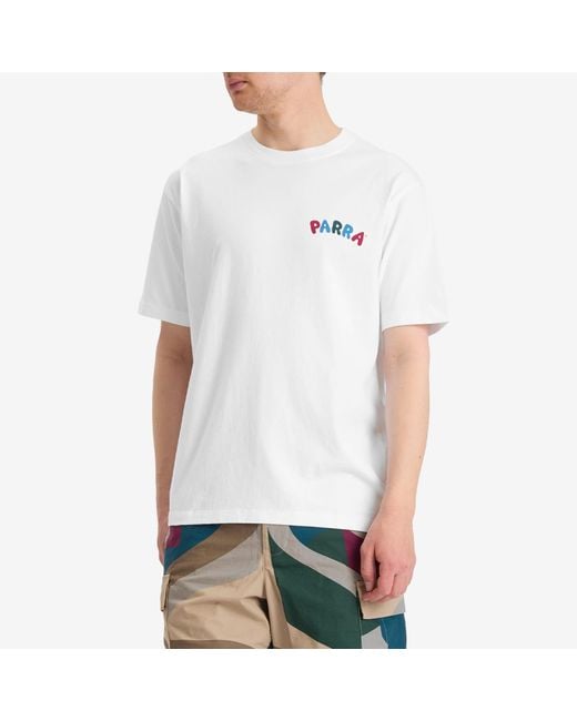 by Parra White This Damn Chair T-Shirt for men