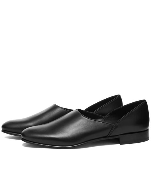 Bode Leather House Shoe in Black for Men Lyst Australia