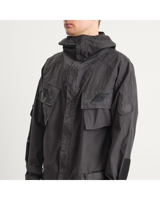 Umbro by Slam Jam Black Mid Field Jacket for men