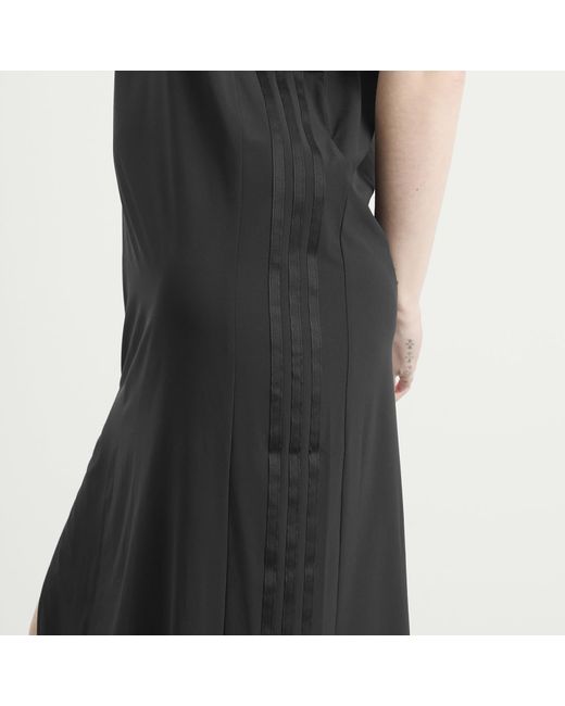 Y-3 Black Racer Midi Dress