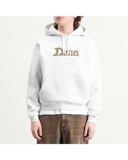 Dime White Classic 'Scraft Hoodie for men