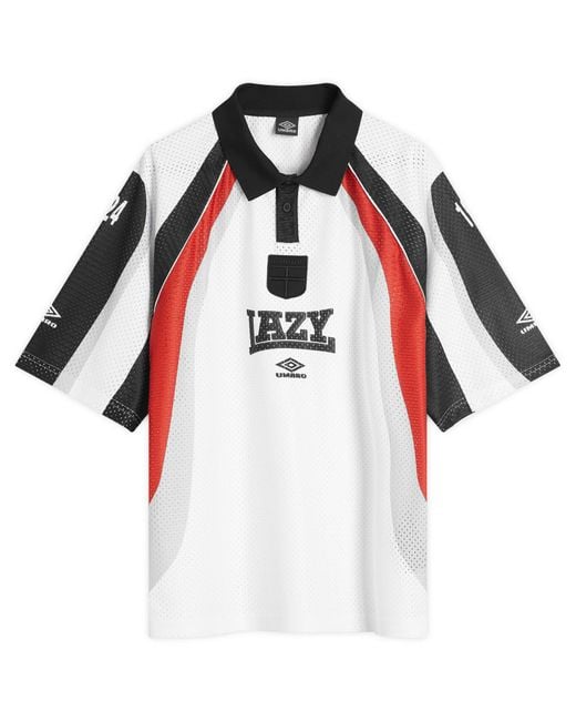 Umbro by Slam Jam Red 97/98 Lazy Football Jersey for men