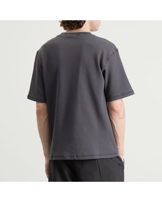 KARMA8A Gray Rive Gaufre T-Shirt for men