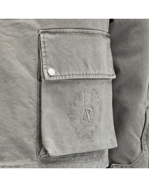 Represent Gray X Belstaff Enduro Jacket for men