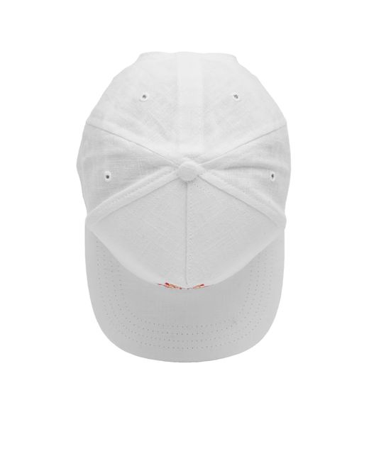 Rhude White Azur Cap for men