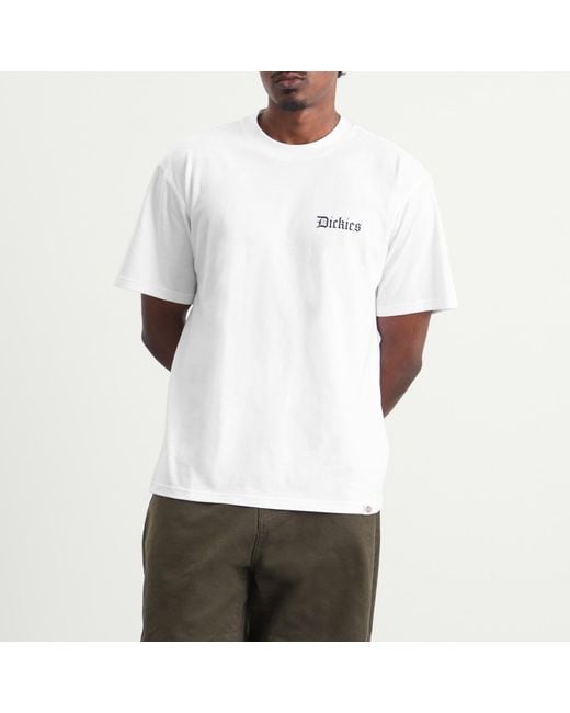 Dickies White Diner T-Shirt for men
