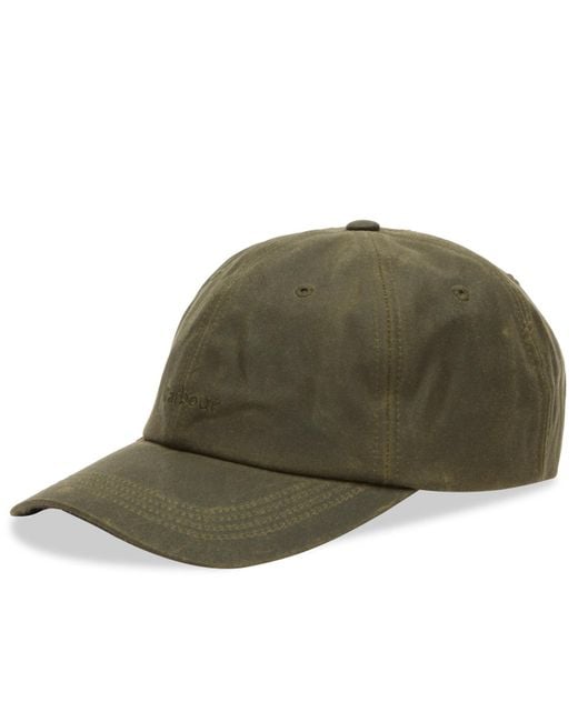 Levi's Green X Barbour 6 Panel Cap for men