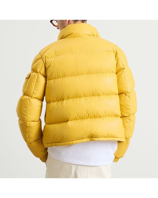 Moncler Yellow Levitha Cropped Jacket for men