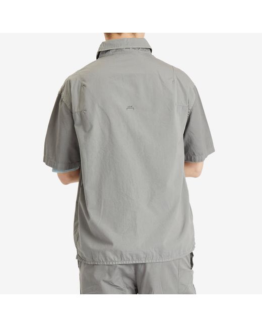 A_COLD_WALL* Gray Brunswick Short Sleeve Shirt for men
