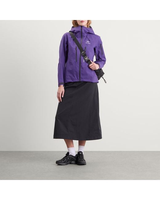 Arc'teryx Purple Alpha Sv Jacket