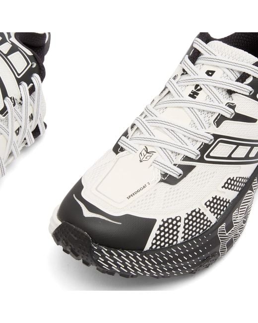 Hoka One One White U Speedgoat 2 Sneaker