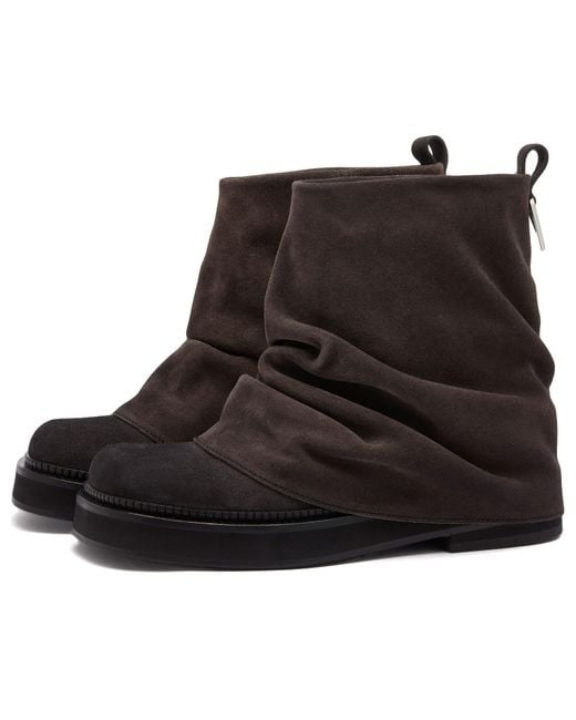 The Attico Black Mini Robin Boot